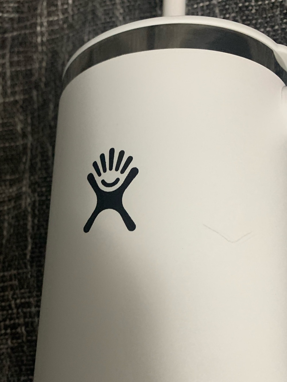 Hydro Flask White Travel Mug with Handle and Straw - Picture 6 of 6